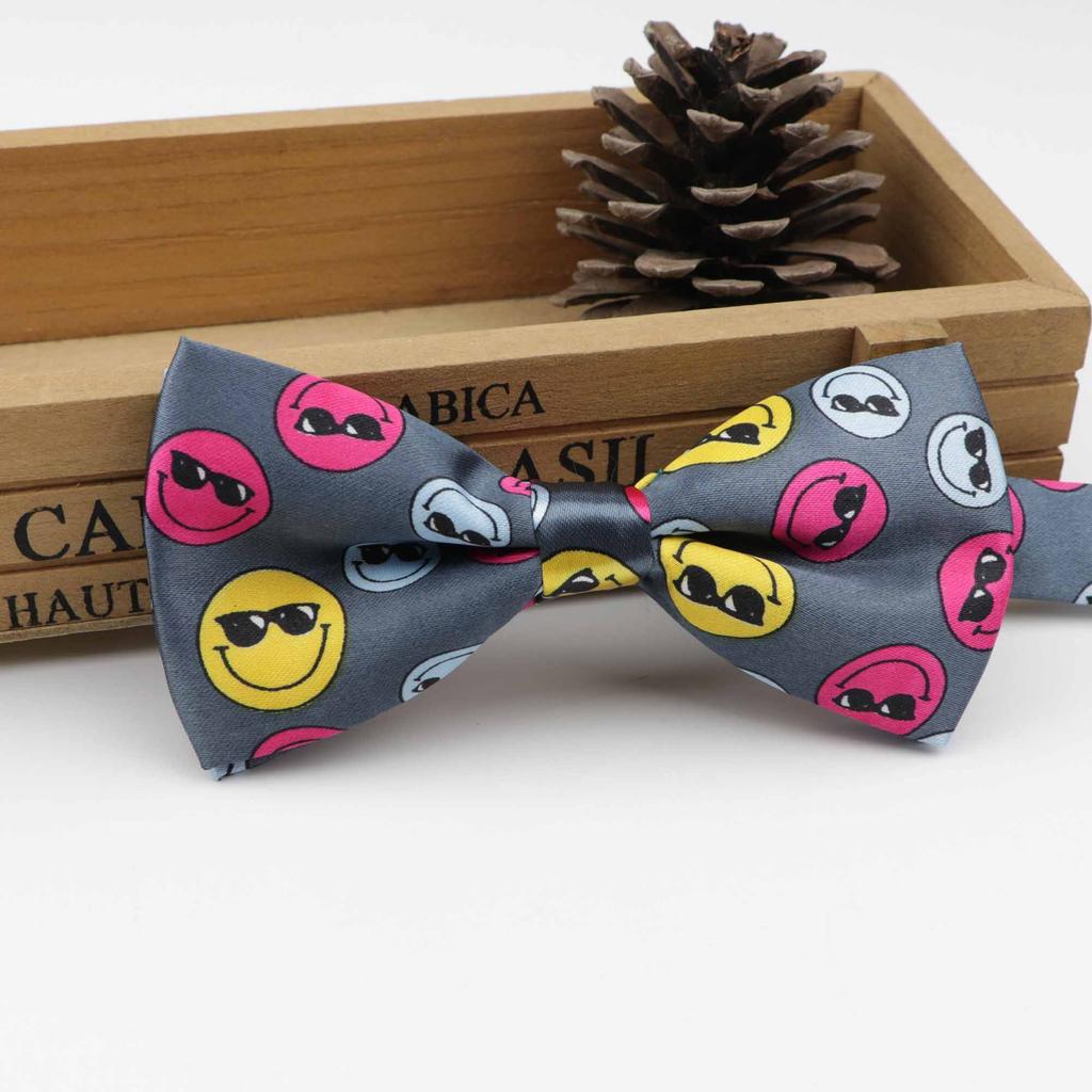 Kids Music Bow Tie Character Moustache Bowtie Children Camouflag Necktie Baby Polyester Butterfly Festival Striped Ties