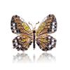 Persönliche Schmetterlingsbrosche - Verwandlung von der Schmetterlingsnymphe zum vollentwickelten Schmetterling - Kreative Insekten- und Schmetterlingsbrosche - Mode-Anstecker