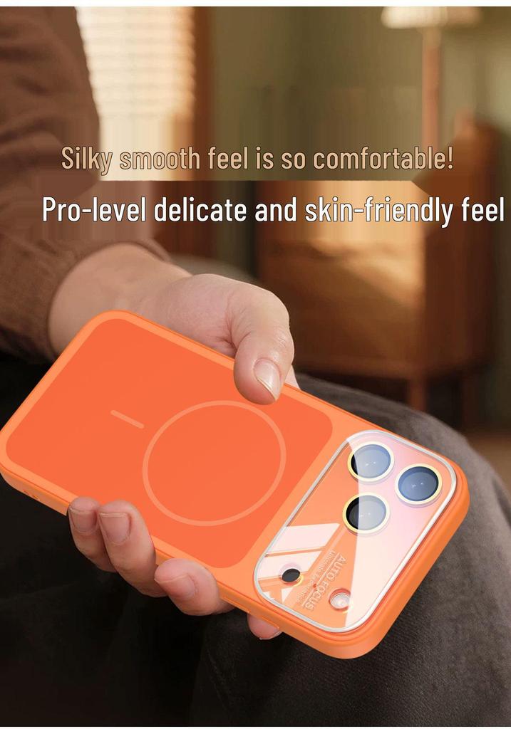 Liquid Silicone Magnetic AI Button Case for iPhone 17 Pro Max - Fits iPhone 15 & 16