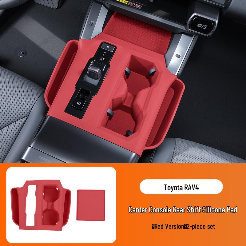 Silicone Non-Slip Mat for Toyota RAV4/Wildlander Center Console Storage, 26 Models