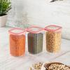 12 Piece Airtight Food Storage Container Set – Transparent BPA-Free Pantry Organizer, Stackable Leakproof Snack Jars for Kitchen