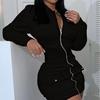 Sexy Bodycon Long Sleeve Dress for Women