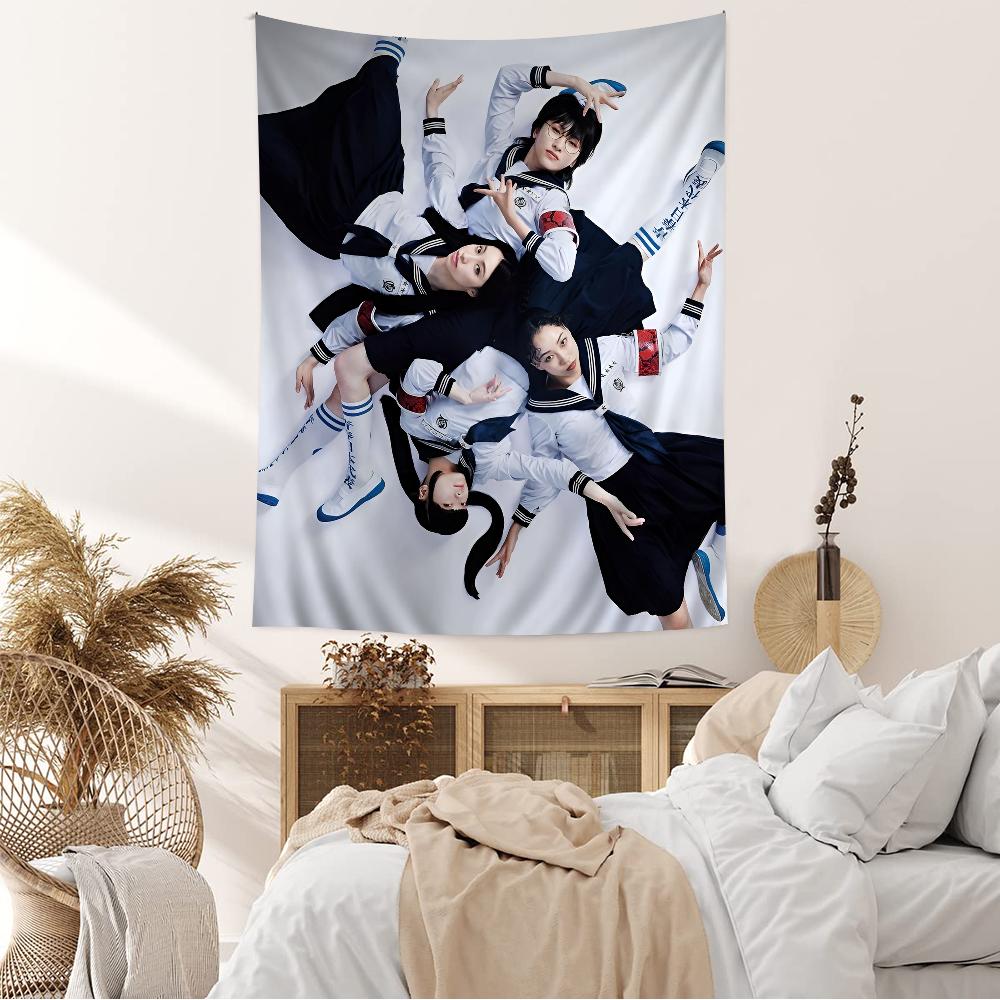 Atarashii Gakko DIY Wall Tapestry for Living Room Home Dorm Decor Wall Art Decor