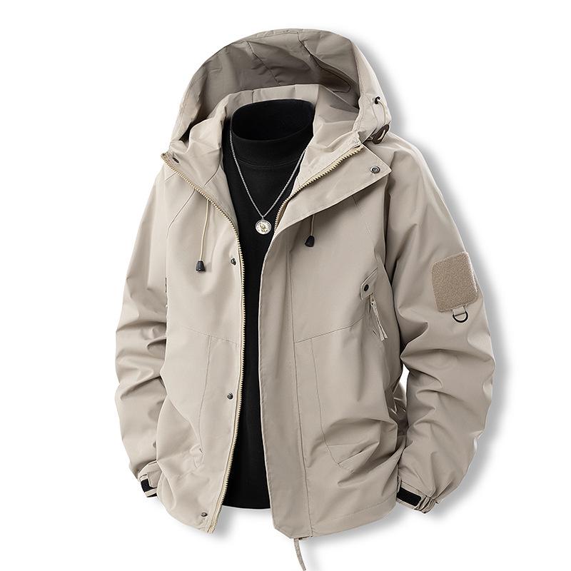 Unisex Winddichte Wasserdichte Windjacke für Frühling und Herbst Outdoor-Aktivitäten