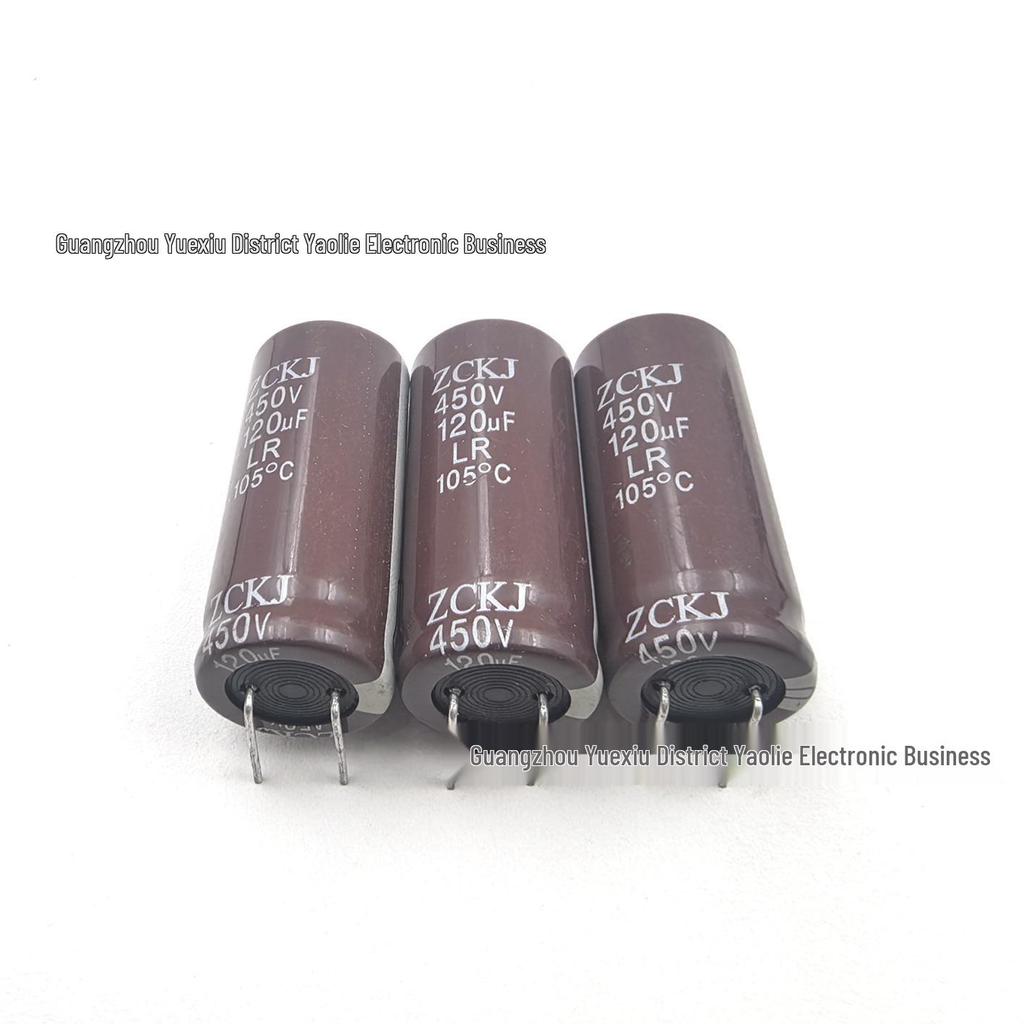 450V 120uF 18×40mm Audio Power Amplifier Filtering Electrolytic Capacitor