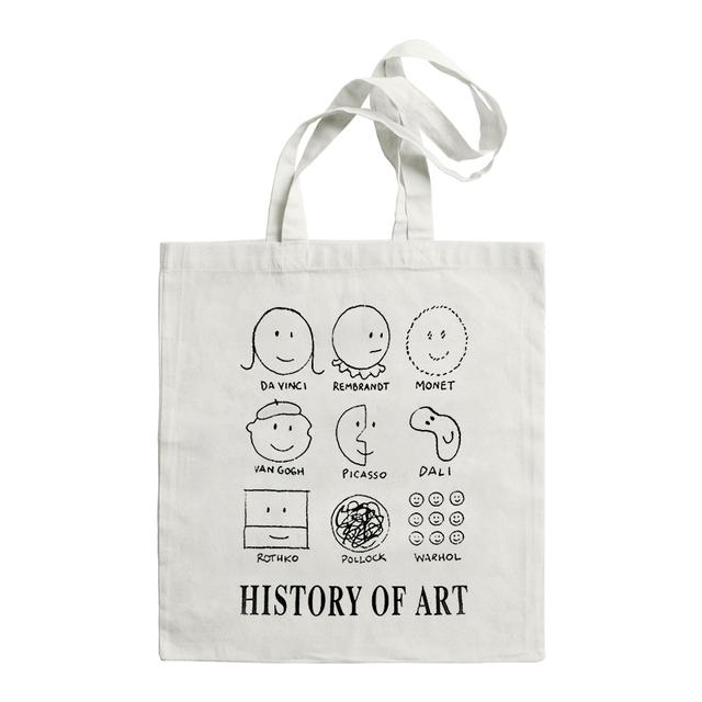 Женская большая сумка История искусства для холста Роскошная сумка для покупок Сумка с принтом Ткань Многоразовая дизайнерская сумка с логотипом Большой емкости 2426cm 654₽