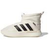 Adipuff High Top Casual Shoes Unisex White Black JR0068