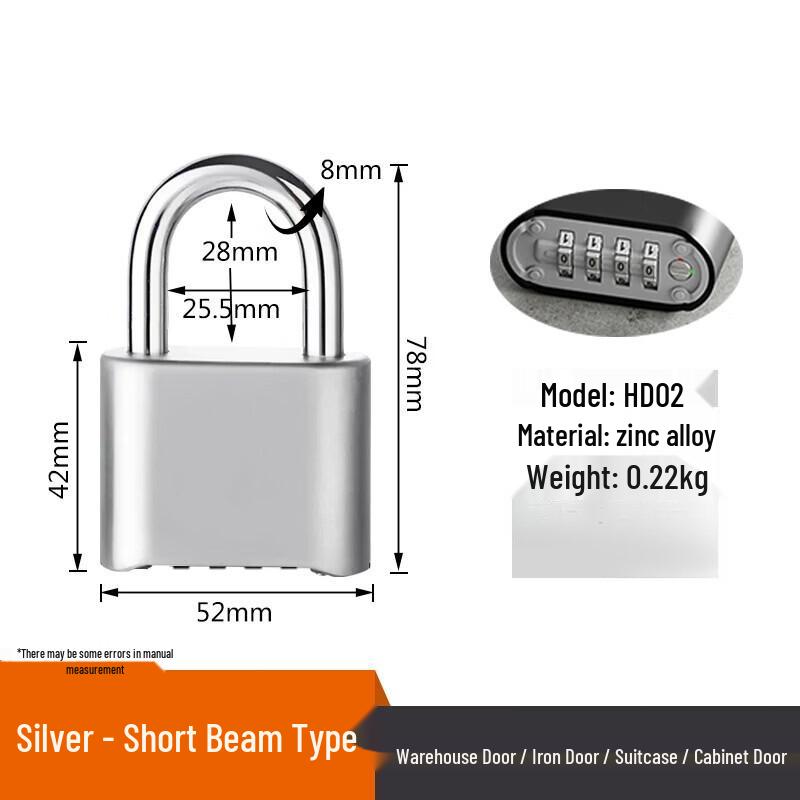 Miling Password Padlock