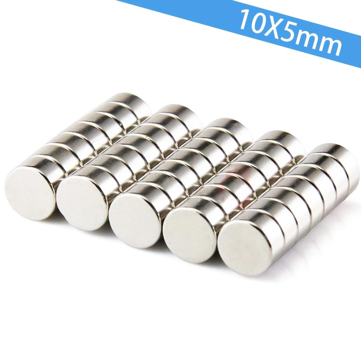 

10/20/50pcs 10mm x 5mm Round Magnet - Disc Magnets for DIY, Crafts, Science Projects