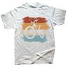 Retro Mountain Bike T-Shirt Summer Men Short Sleeve Biking Sport Lovers I Like Beer And Cycling And Maybe 3 People Bicycle Tops