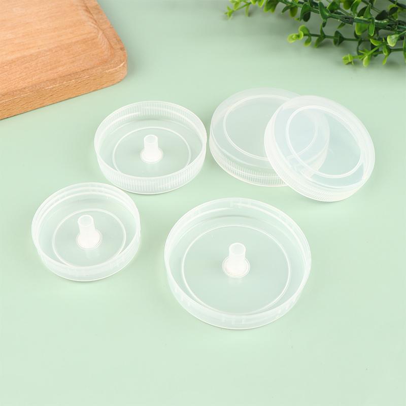10Pcs Diameter 53/63/70Mm Tissue Culture Bottle Cap Resistant Fungus Bottle Airtight Cap Breathable Special Cap Culture Caps