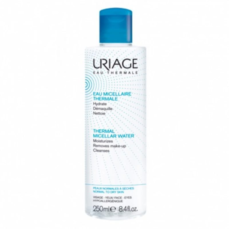 Uriage Eau Micellar Cleansing Water 250ml (Normal/Dry Skin) - Blue