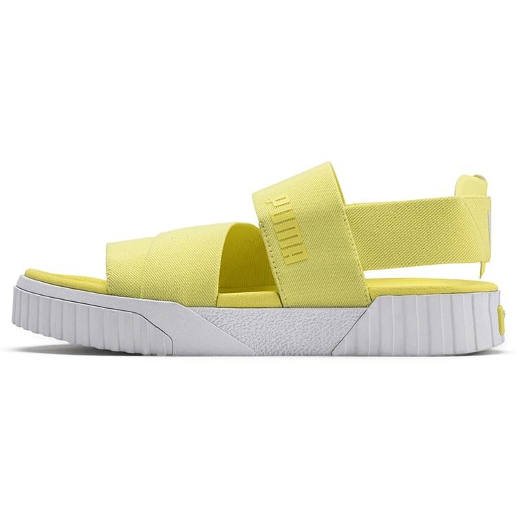 (WMNS) Selena Gomez x PUMA Cali Sandal Yellow Women s 370758-01 EU 36