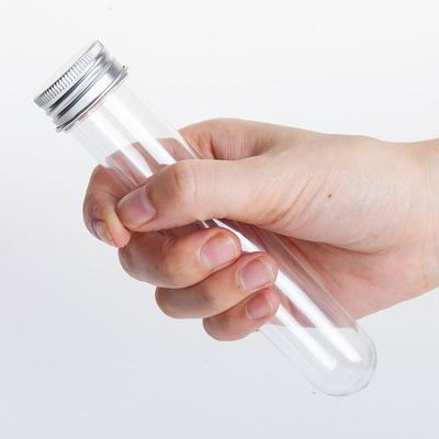 20 szt. Lab 30ml Plastikowa Przezroczysta Probówka z Pokrywką Wielofunkcyjna Butelka do Przechowywania na Kabel USB Upominki na Przyjęcia Pudełko do Butelkowania Organizer