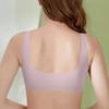 Women's Underwear Fixed Cup Front Buckle Lace Without Steel Ring Vest Bra