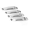 8PCS Set Car Exterior Door Handle Trim Replacement for Mitsubishi Pajero Montero Shogun Sport 2019‑2021Chrome