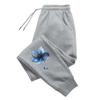 Women's Flower Print Sweatpants All Season Daily Casual Sport Jogger Pants Female Outdoor Comfort Breathable Loose Trousers