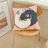 Süßer Cartoon-Ratten-Kissenbezug Kissenbezug Dekoration Zimmer Zuhause Sofa Wohnzimmer Büro Auto Nordische Schlichtheit