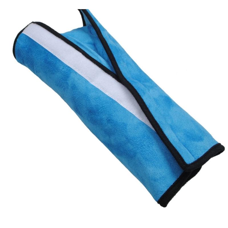 Spallacci Morbidi in Peluche per Seggiolino Auto Bambino Design Universale Per Viaggi Confortevoli Previene Irritazioni della Pelle