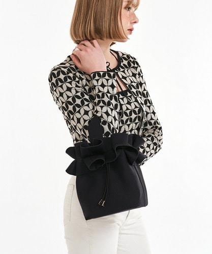 Suin [Suin] Suin Bag Inverted Pleated Bag - Black
