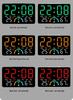 GH9007 LED Clock: Large Screen, Wall-Mount/Tabletop, Temp/Humidity Display, Multifunctional Alarm