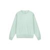 Solid Color Round Neck Long Sleeves Pullover Green Light Green Men's CZ5353-321
