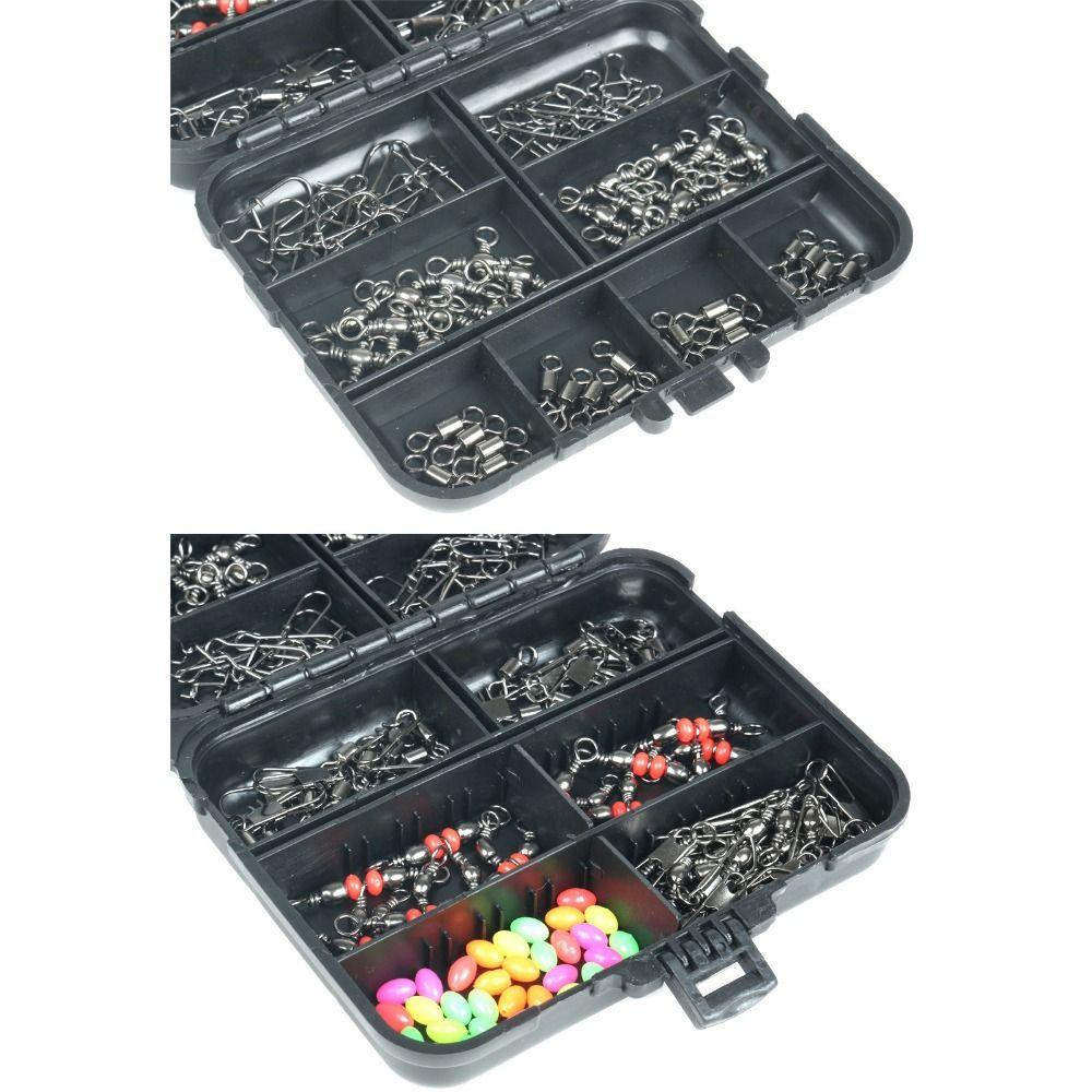 Replacement Fittings Fishing Swivel Snaps Boxed Pins Barrel Snap Clips  Bass Trout Carp Fishing
