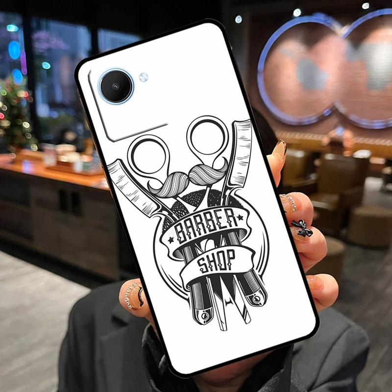Barber Hair Stylist Case For Realme 12 Pro Plus 11 13 14 15 GT6 GT7 Pro C55 C51 C53 C25 C63 C61 C65 C67 C71 C75