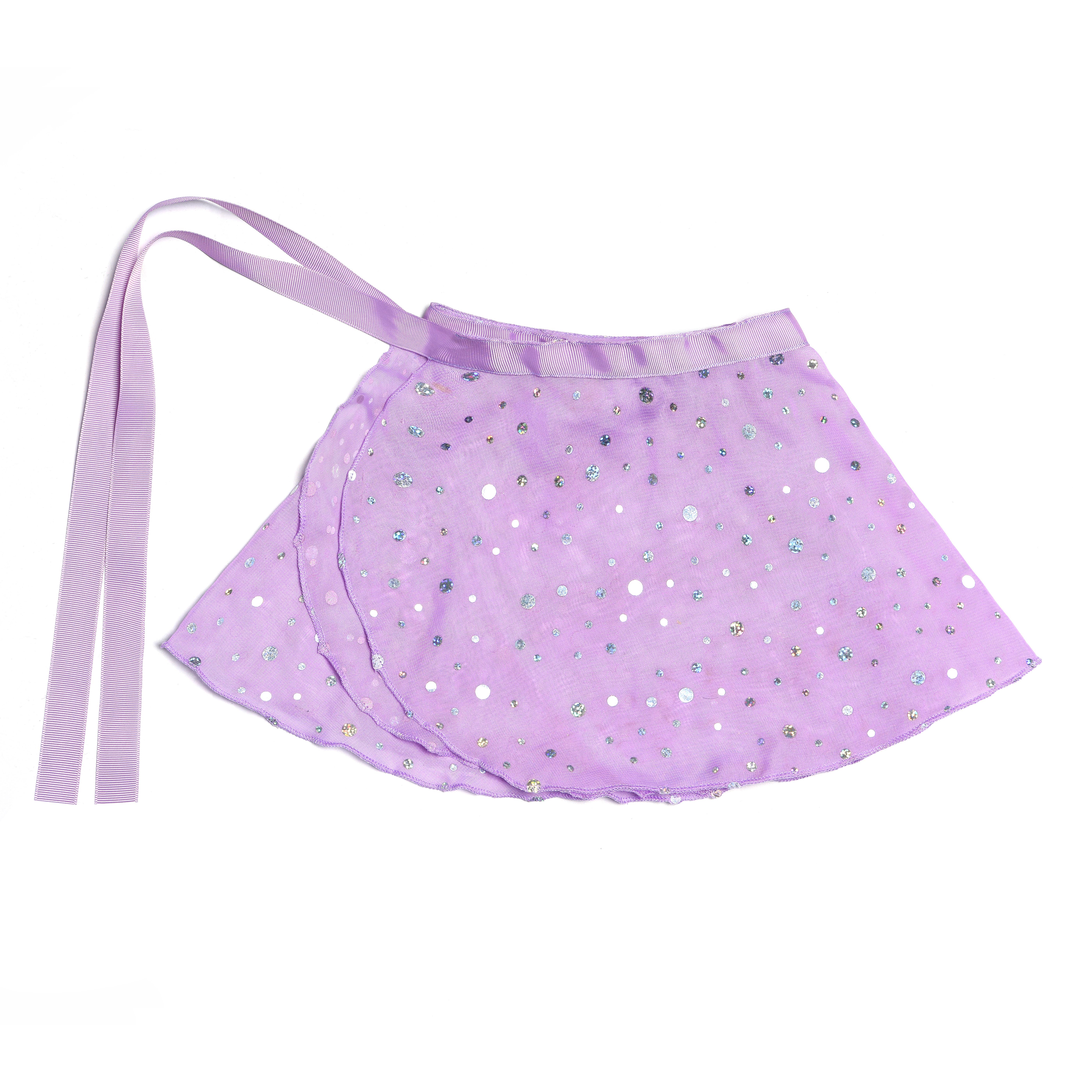 

Юбка для танцев для девочек, купальник, шифоновая юбка для малышей, блестящая, надеваемая на завязку, танцевальная одежда XS 3-7Y