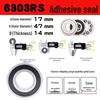Deep Groove Ball Bearing Series 6300-6306RS/ZZ for Motors