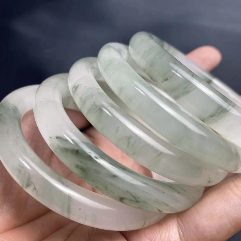 1 st Naturlig Jade armring Fashionabla charm Jade armring kvinnors present