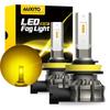 AUXITO CANBUS H16 H11 H8 LED Fog Light Lamps Amber 3000k Yellow Conversion Kit
