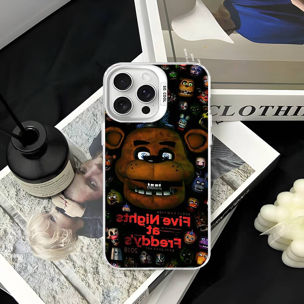 Game F-Five N-Nights At F-FreddyS For IPhone 17 16 15 14 13 12 11 Pro Max Plus Matte Color Back Phone Cover