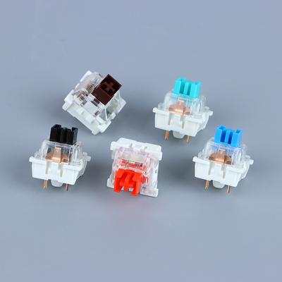 10 Piezas Interruptor a Prueba de Polvo Para Eje de Teclado Mecánico Táctil Interruptores Mx Eje