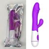 Dual-Action Silicone Vibrator with Variable Frequencies for G-Spot and Massage Stimulation