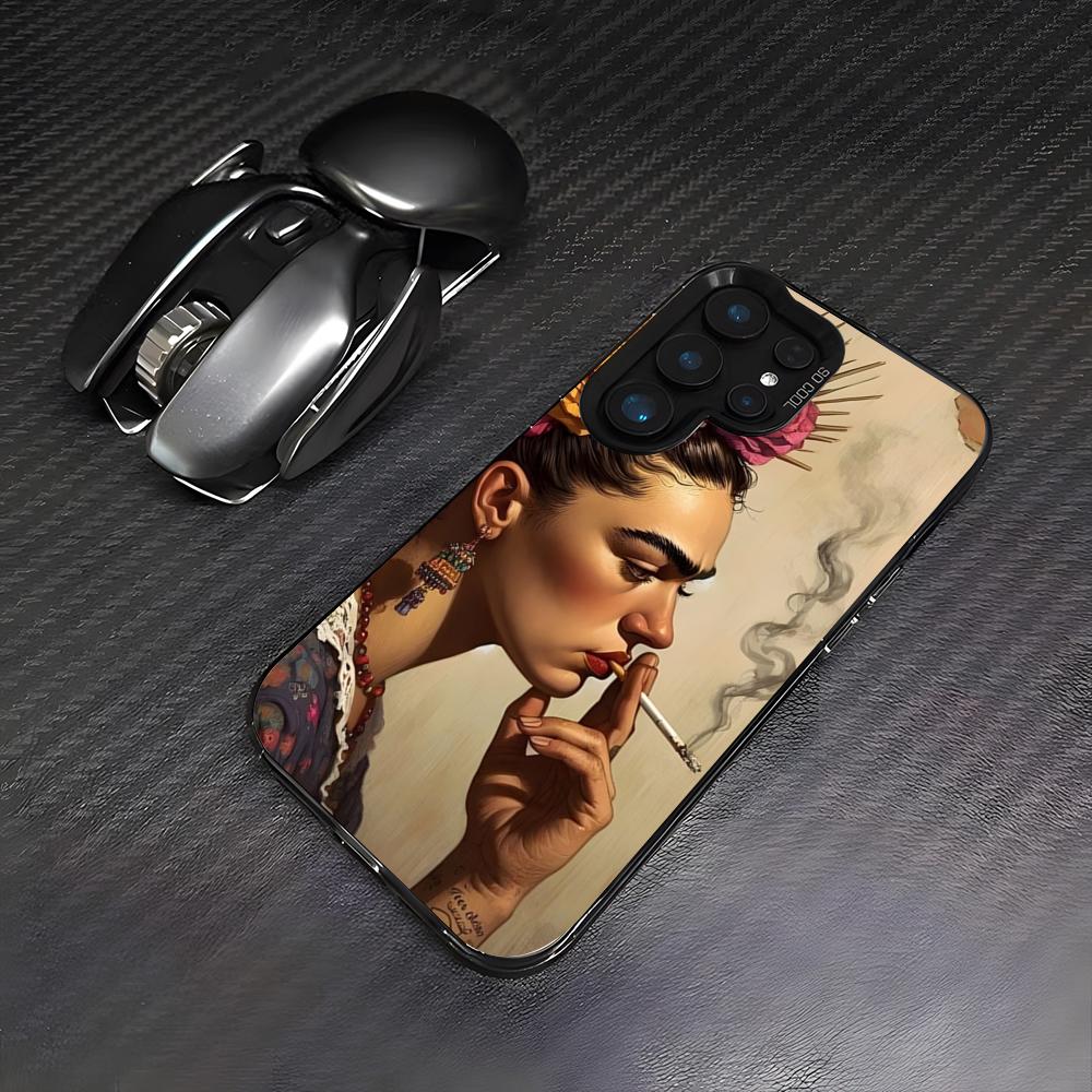 A-Art Frida Kahlo Phone Case For Samsung A25 A16 A33 5G A54 A36 A35 A56 A52 A14 Shockproof Colorful Cover