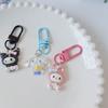 Sanrio Anime My Melody Bag Keychain Cartoon Cinnamonroll Cute Car Keyring Portable Pendant Decoration Accessories
