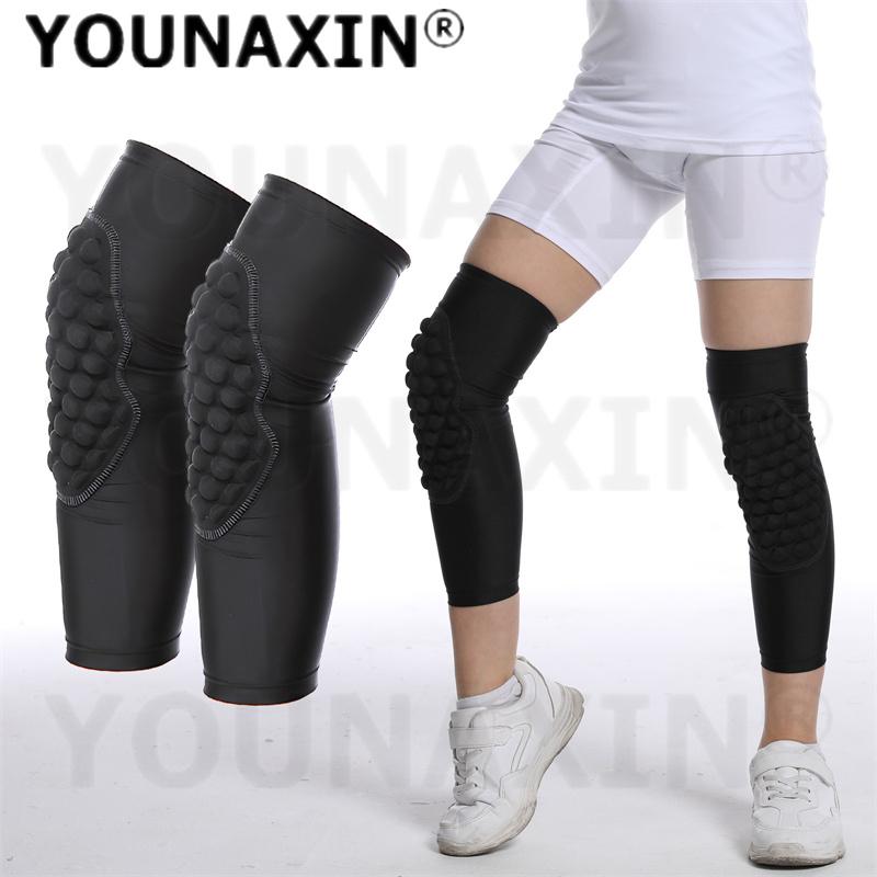 1 Paar Unisex Meisjes Hardlopen Kniebeschermers Kind Basketbal Brace Voetbal Honkbal Jongen Fietsen Sport Ondersteuning Knieschijf