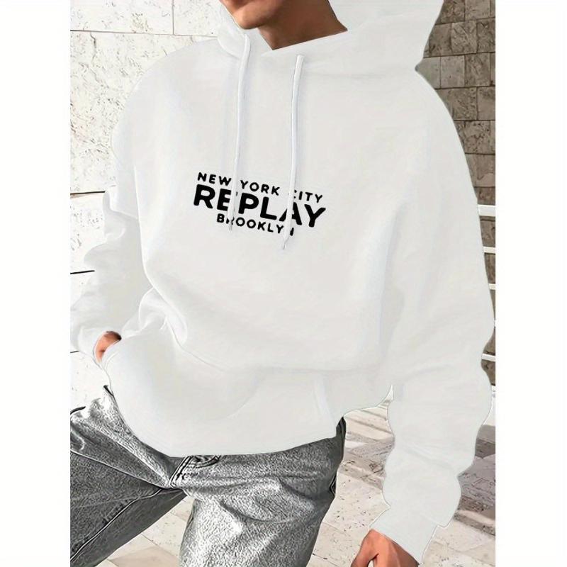 

Hooded Sweatshirt, Organic Cotton Blend & Soft, Ideal for Hiking Trails XXL белый