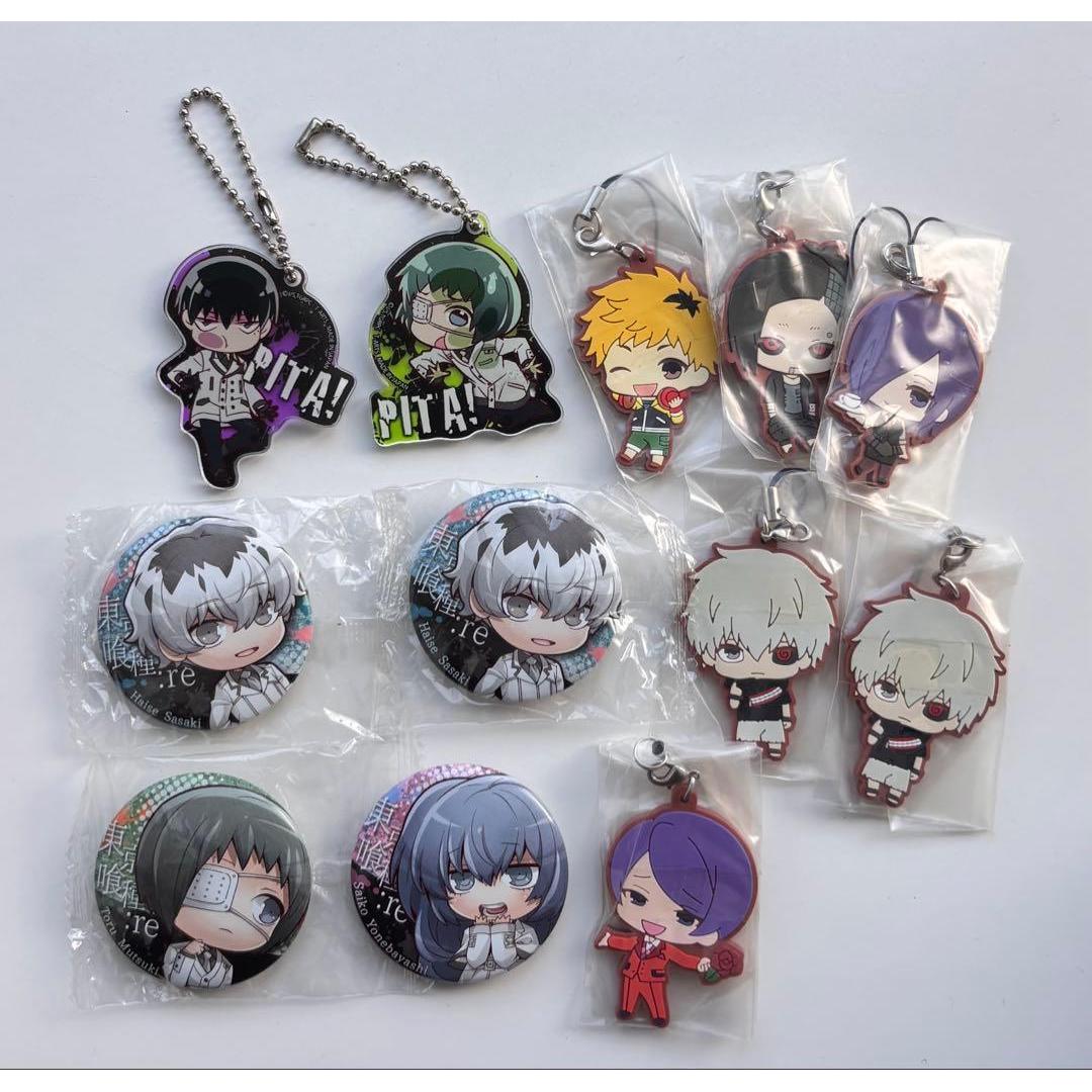 Used Tokyo Ghoul Goods Set