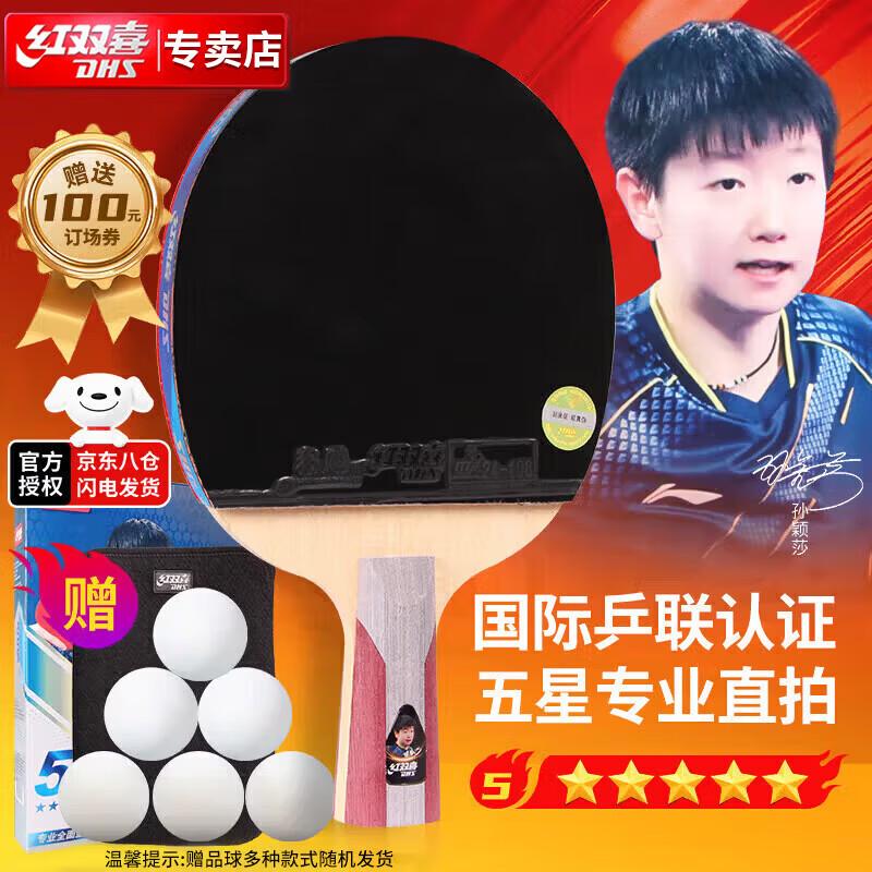 DHS Hurricane 5-Star Table Tennis Racket