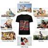 Heart Breaker Leopard Lightning Print Casual Graphic Tee Pure cotton T-shirt