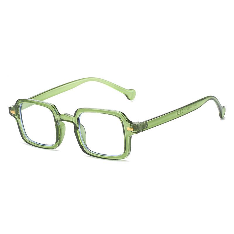 Anti-Blue Retro Rice Nail Black Frame Glasses Frame Light Luxury Flat Glasses Can Be Equipped With Myopia Glasses Frame