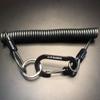 Key Lanyard Key Cord Fishing Missed Rope Fishing Coiled Lanyard Wire Spring Rope Fishing Lanyard