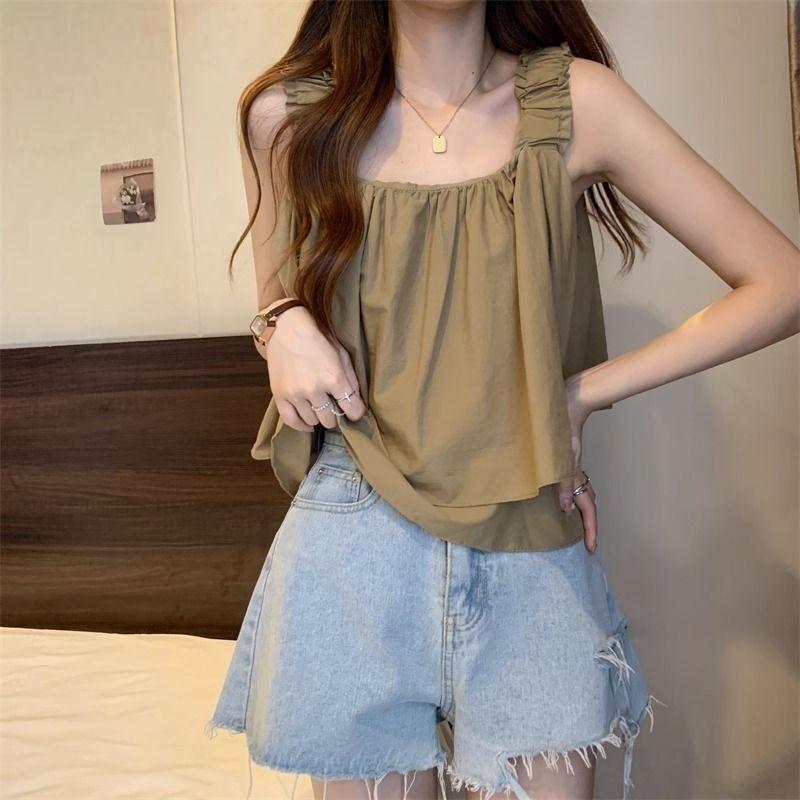 Women's Mori Style Sweet & Spicy Loose Camisole Top