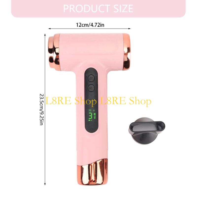 L8RE Hair Blower Electric Drying Machine ABS Texture for Travel and Everyday Use