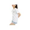 Vans Graphic Logo Breathable Training Sports Casual Short Sleeve T-Shirt Women Tops White VN0A7YH6WHT