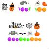 Halloween Cake Toppers Party Supplies Versatile Happy Sign Decorations for Cosplay