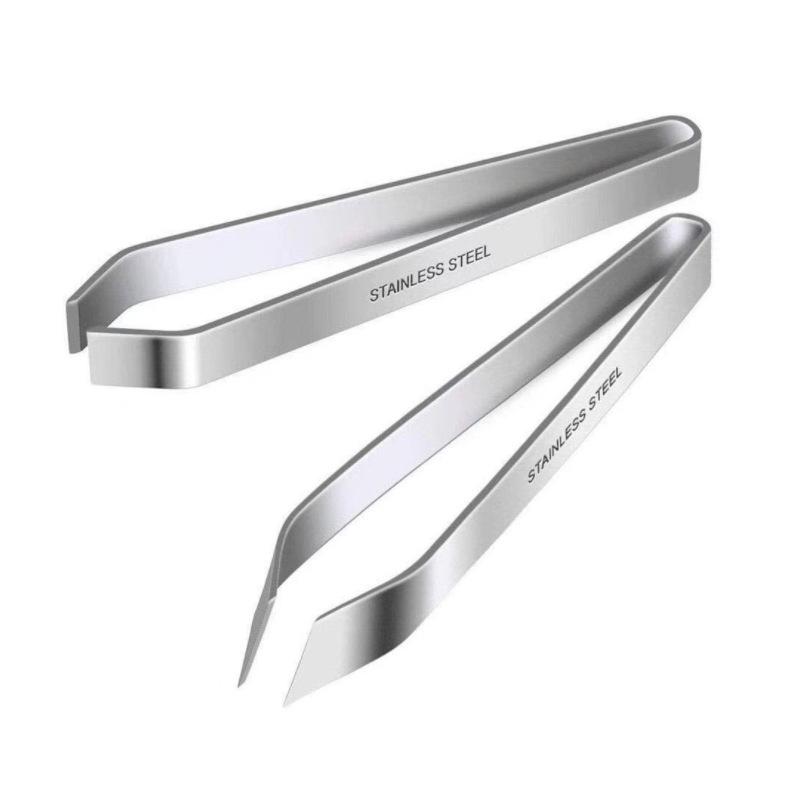 Promotional Stainless Steel U-shaped Tweezers for Fish Bones and Poultry Feather/Hair Removal