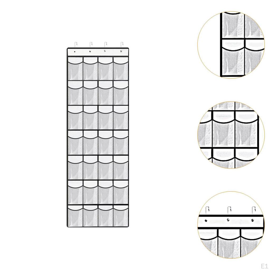 Hanged Shoe Organizer Shoes Stone Front Rack with Hook for Bedrooms